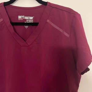 Womens greys anatomy scrub top